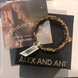 Alex and ani blessings wrap in Mystic Amber